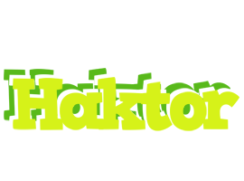 Haktor citrus logo