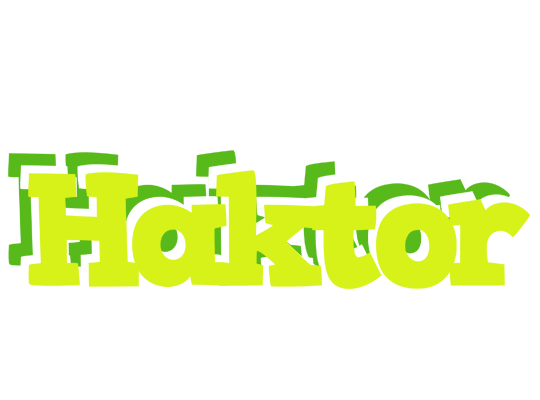Haktor citrus logo