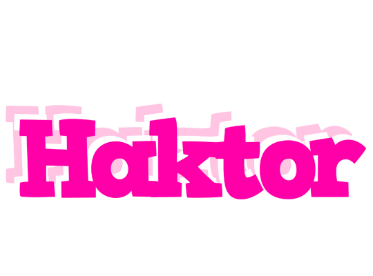 Haktor dancing logo
