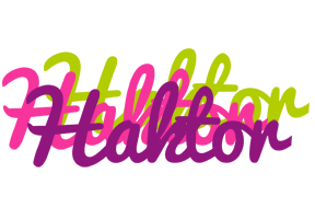 Haktor flowers logo