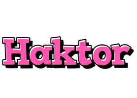 Haktor girlish logo