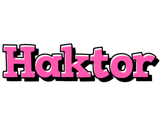 Haktor girlish logo