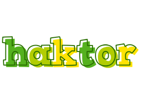 Haktor juice logo