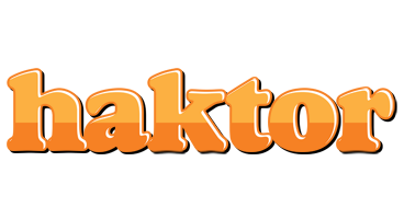 Haktor orange logo