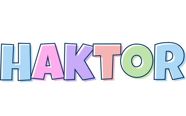 Haktor pastel logo