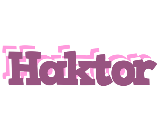 Haktor relaxing logo