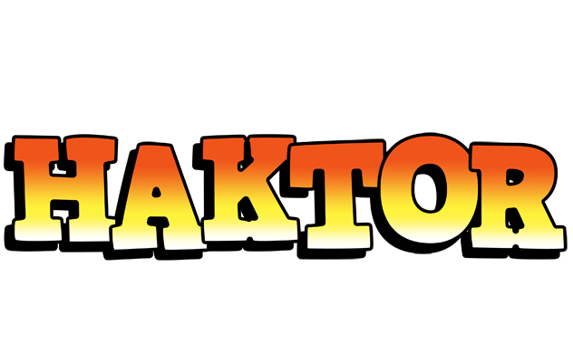 Haktor sunset logo