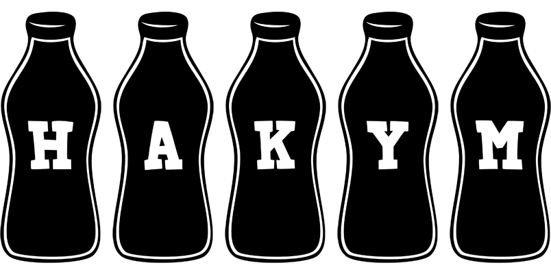 Hakym bottle logo