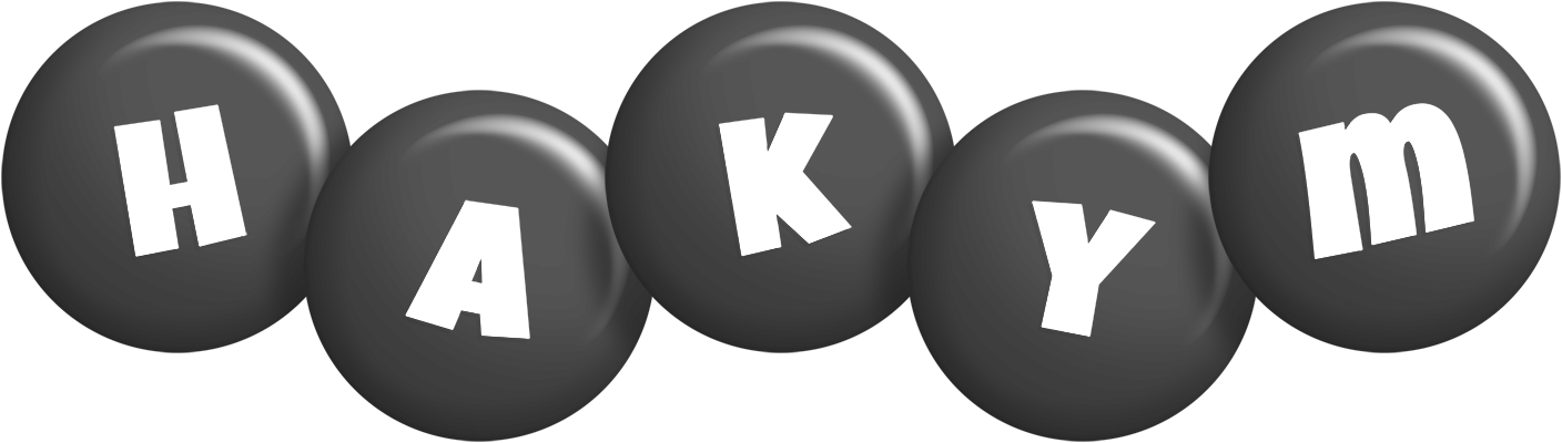 Hakym candy-black logo