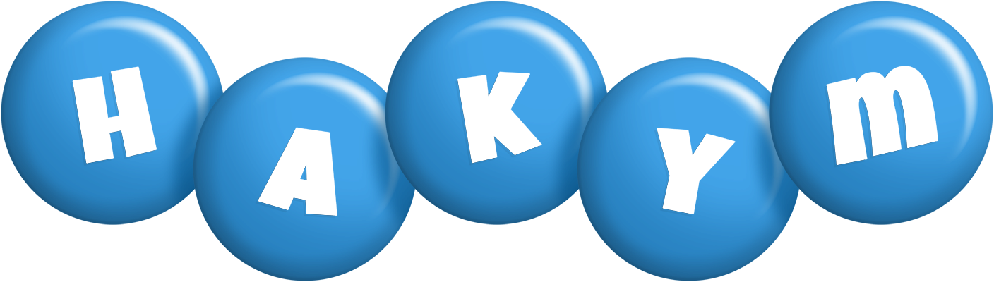 Hakym candy-blue logo