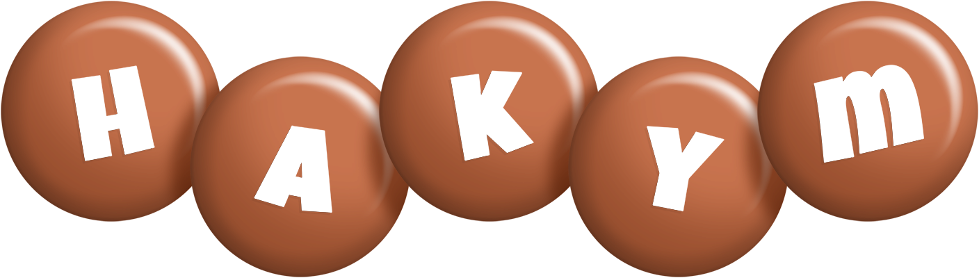 Hakym candy-brown logo