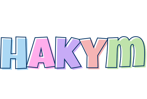 Hakym pastel logo