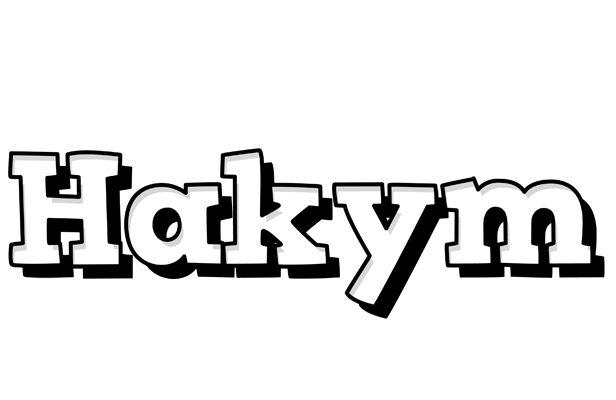 Hakym snowing logo