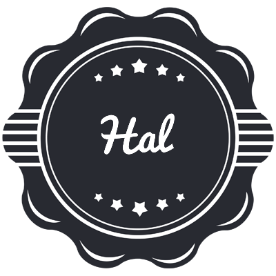 Hal badge logo