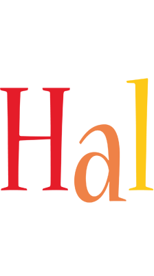 Hal birthday logo