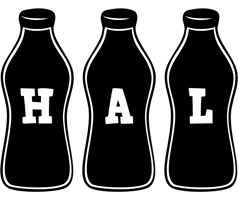 Hal bottle logo