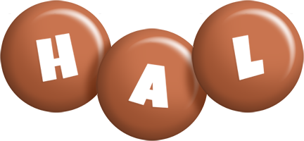 Hal candy-brown logo