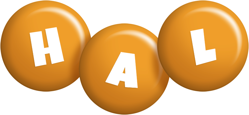 Hal candy-orange logo