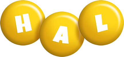 Hal candy-yellow logo