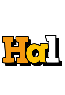 Hal cartoon logo