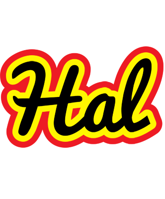 Hal flaming logo