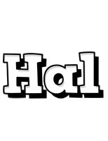 Hal snowing logo