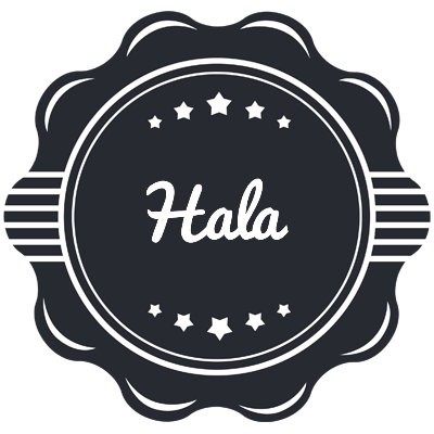 Hala badge logo