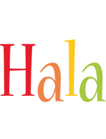 Hala birthday logo