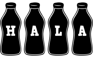 Hala bottle logo