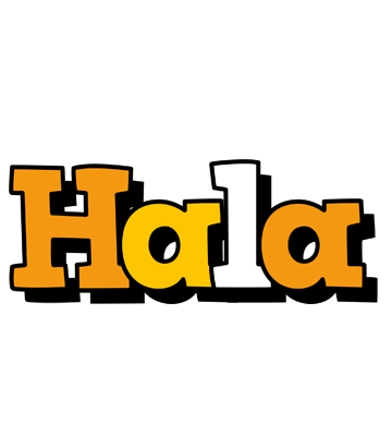 Hala cartoon logo