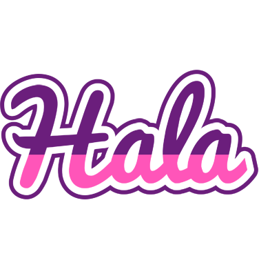 Hala cheerful logo