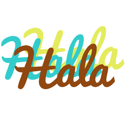 Hala cupcake logo