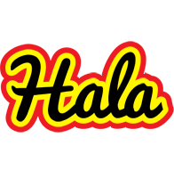 Hala flaming logo