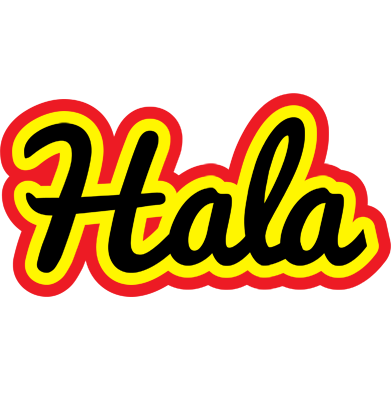 Hala flaming logo