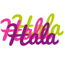 Hala flowers logo