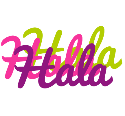 Hala flowers logo