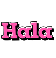 Hala girlish logo