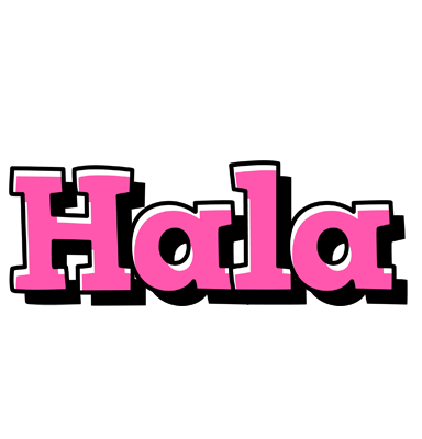 Hala girlish logo