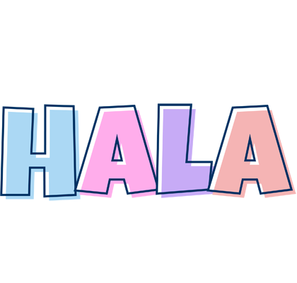 Hala pastel logo