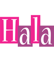 Hala whine logo