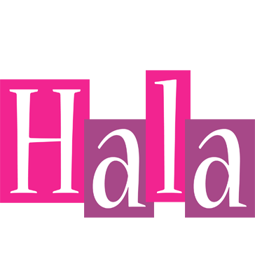 Hala whine logo