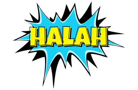 Halah amazing logo