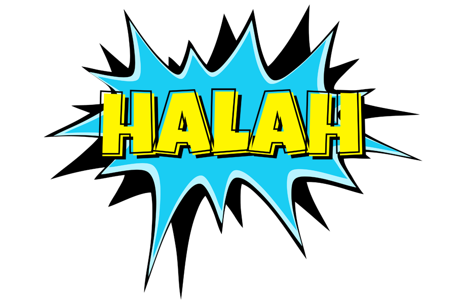 Halah amazing logo