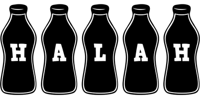 Halah bottle logo