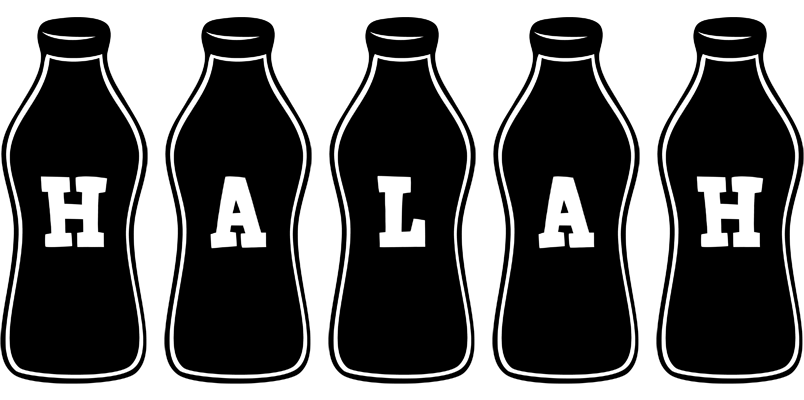 Halah bottle logo