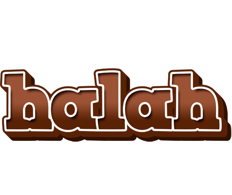 Halah brownie logo