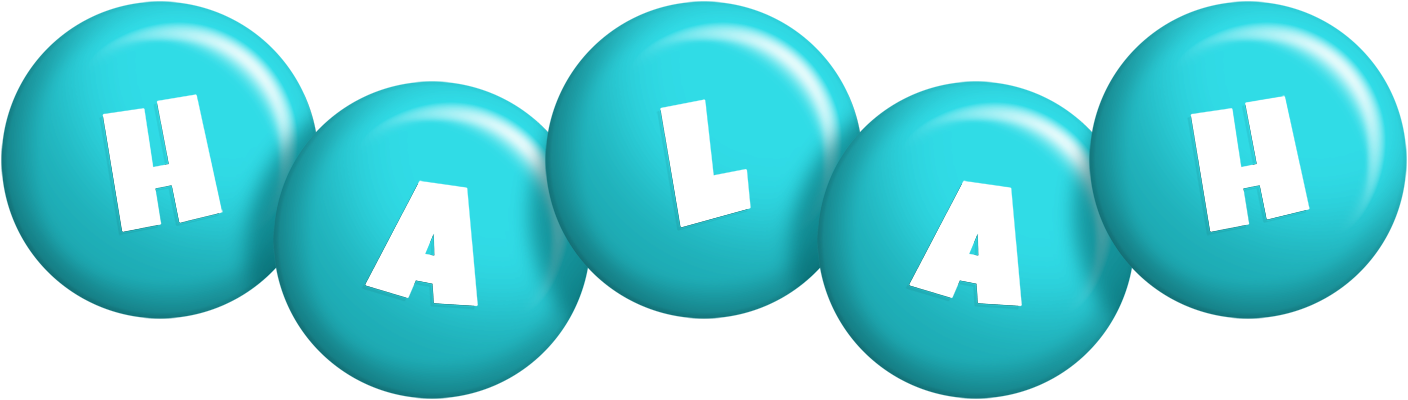Halah candy-azur logo
