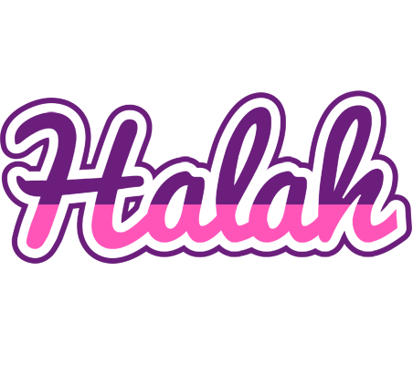Halah cheerful logo