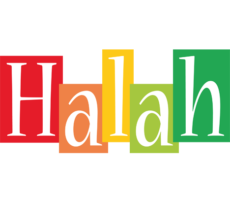 Halah colors logo