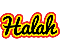 Halah flaming logo